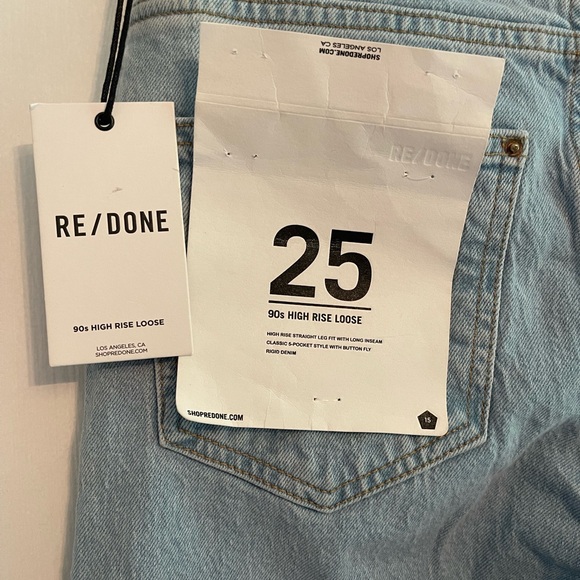 RE/DONE 90s high rise loose DENIM jeans - Picture 2 of 10